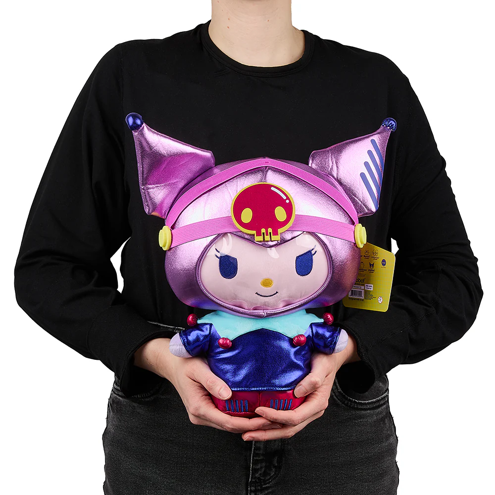 Hello Kitty® and Friends Arcade Gamer Kuromi 13" Plush by Kidrobot - Image 2