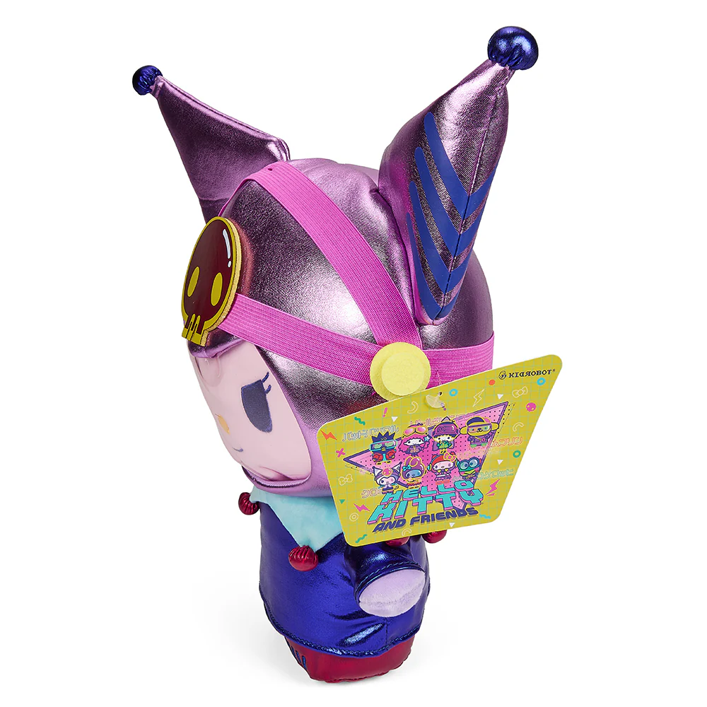 Hello Kitty® and Friends Arcade Gamer Kuromi 13" Plush by Kidrobot - Image 9