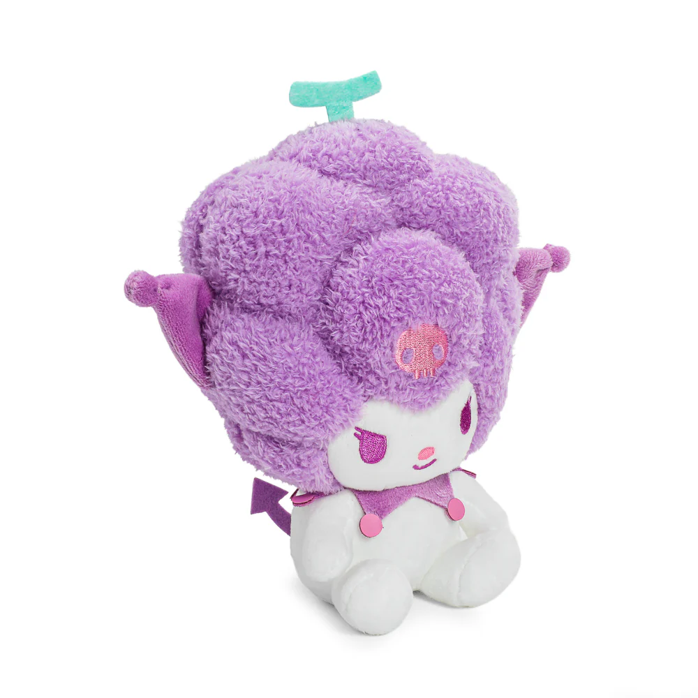 Hello Kitty® and Friends Grape Kuromi™ Phunny Plush - Image 2