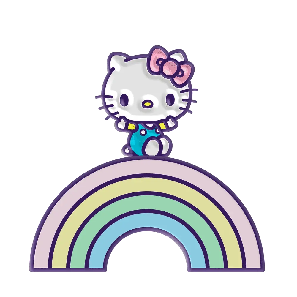 NYCC 2023: Hello Kitty® and Friends Kawaii Tokyo 1.5" Premium Pins and Lanyard Set (Limited Edition of 700) - Image 2