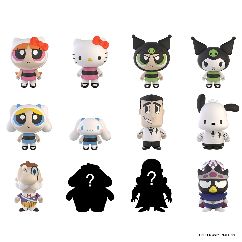 Hello Kitty® and Friends x The Powerpuff Girls - Blind Box Vinyl Mini Figure Series (PRE-ORDER) - Image 14