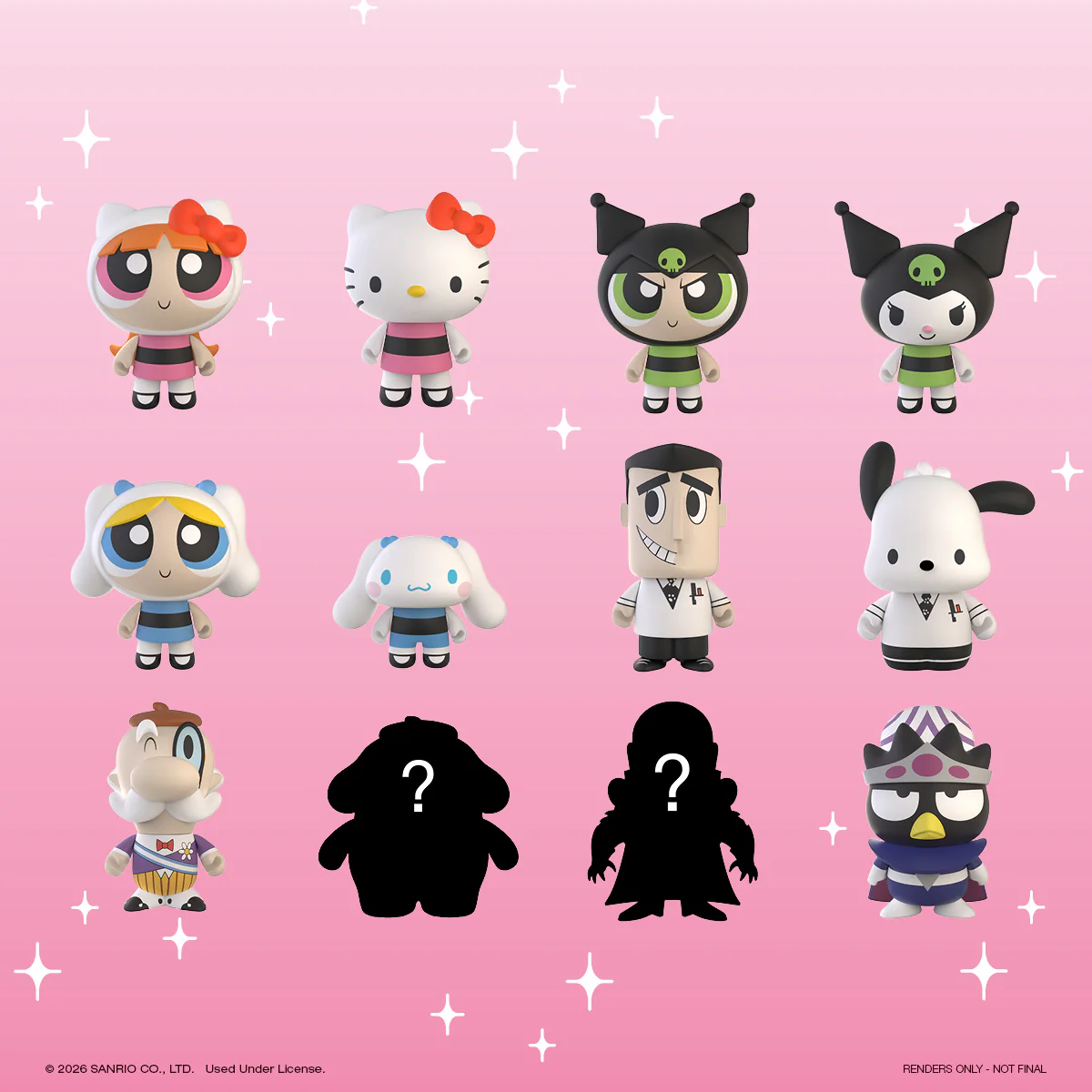 Hello Kitty® and Friends x The Powerpuff Girls - Blind Box Vinyl Mini Figure Series (PRE-ORDER) - Image 3