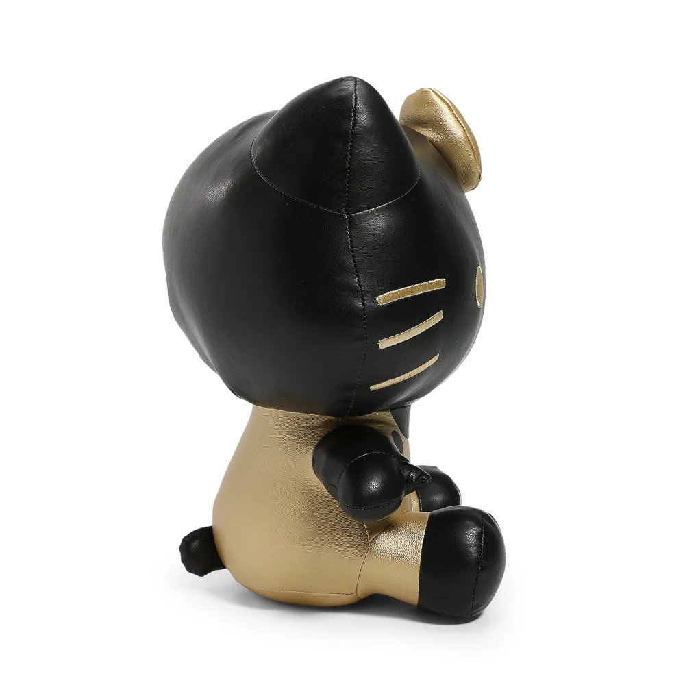 Hello Kitty® Black and Gold Premium Pleather Plush - Image 7
