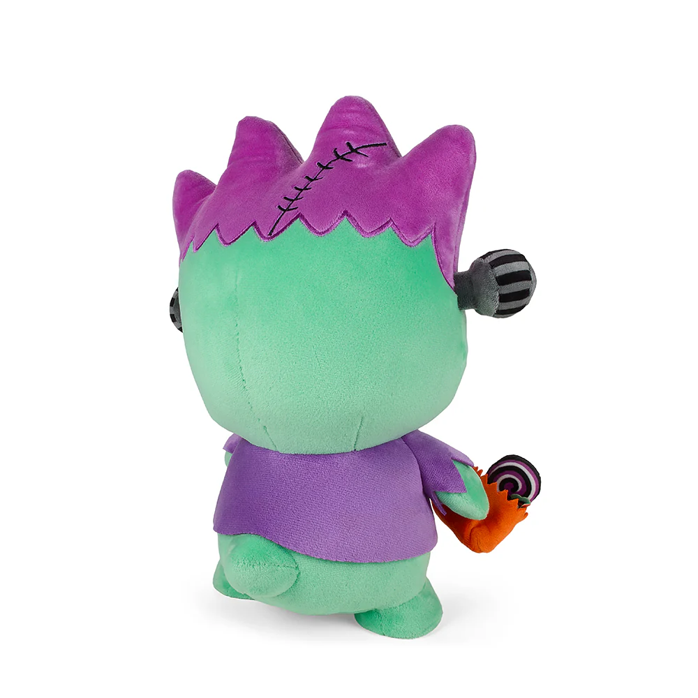 Hello Kitty® and Friends Badtz-Maru Frankenstein 13" Plush by Kidrobot - Image 6