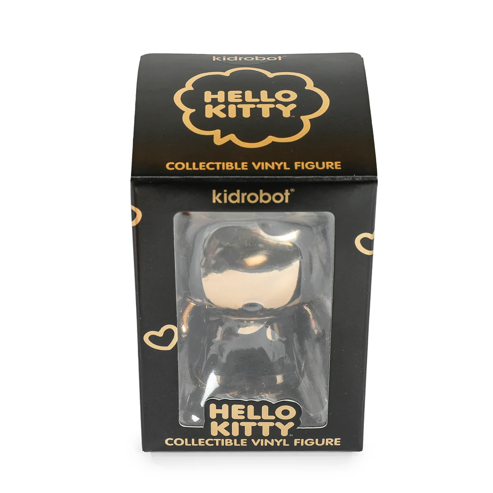 Hello Kitty® Gold Electroplate 3" Vinyl Figure (Limited Edition of 600) - Kidrobot.com Exclusive - Image 3