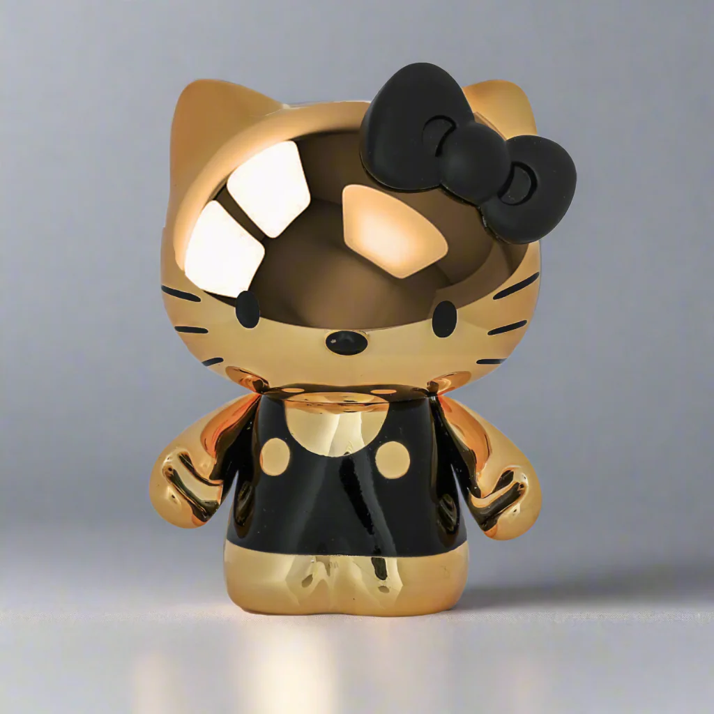 Hello Kitty® Gold Electroplate 3" Vinyl Figure (Limited Edition of 600) - Kidrobot.com Exclusive - Image 4