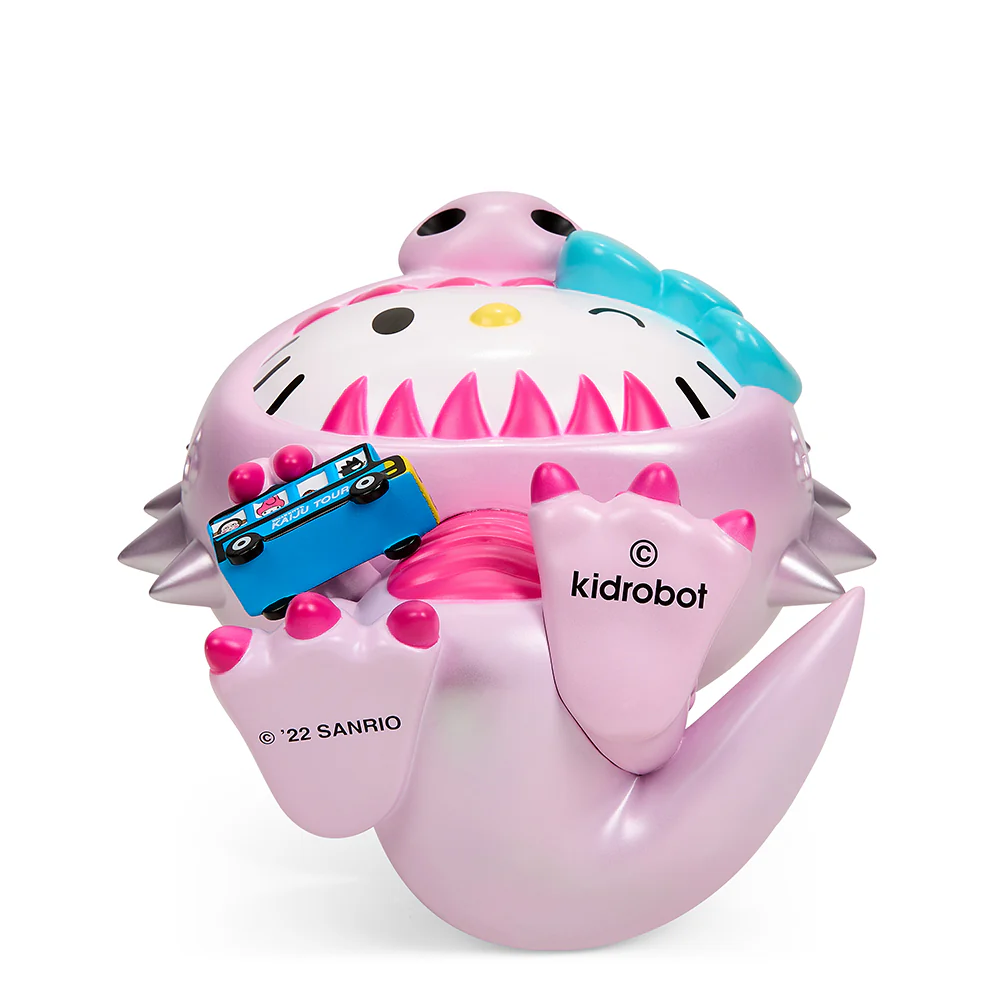 SDCC 2022: Hello Kitty® Kaiju Cosplay 8" Vinyl Art Figure - Metallic Blush Edition - Limited Edition of 300 - Image 12