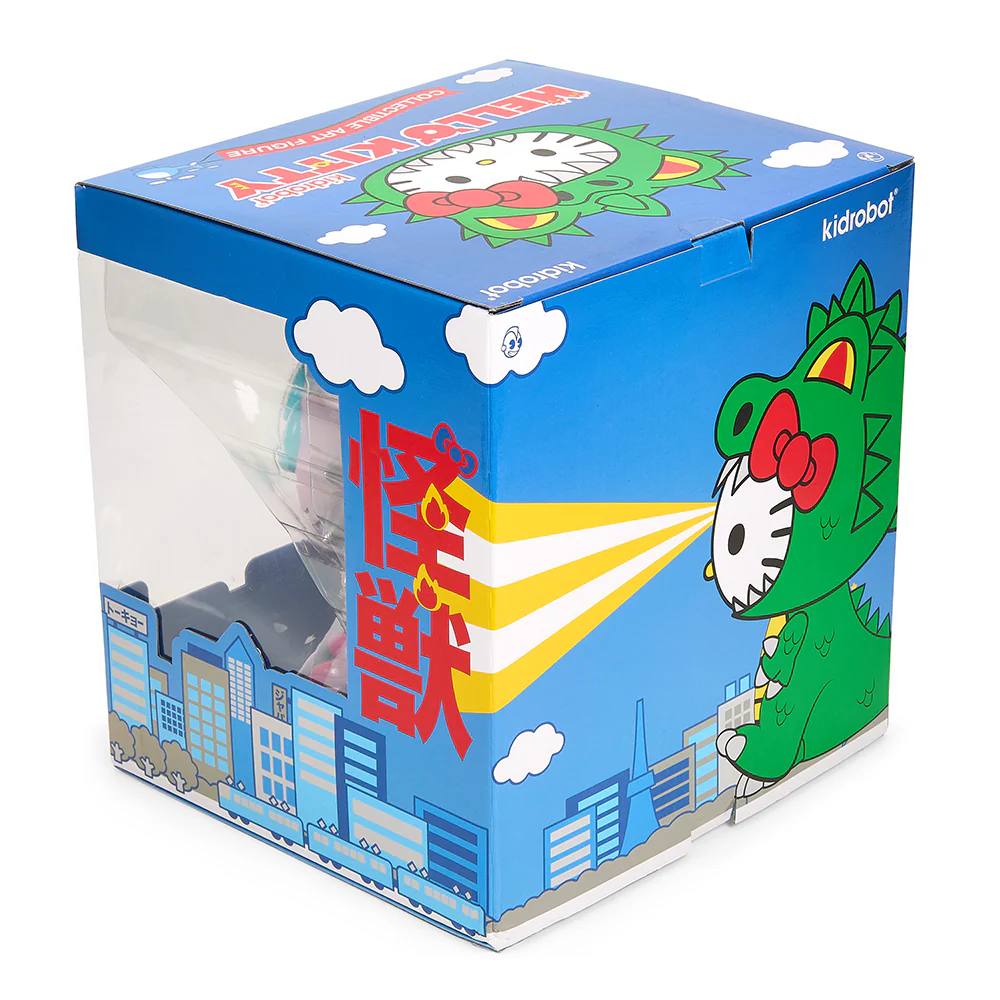 SDCC 2022: Hello Kitty® Kaiju Cosplay 8" Vinyl Art Figure - Metallic Blush Edition - Limited Edition of 300 - Image 17