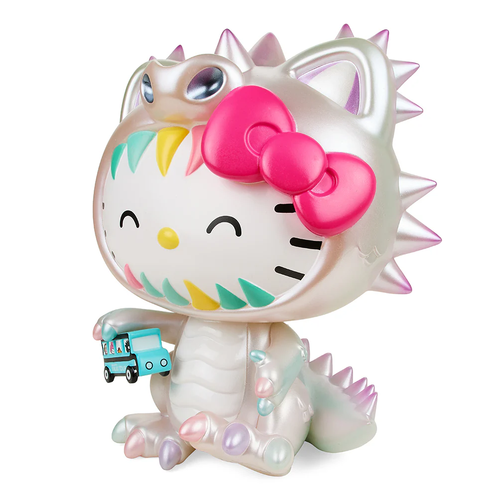 Hello Kitty® Kaiju Cosplay 8" Vinyl Art Figure - Unicorn Edition (2022 Con Exclusive) - Image 3