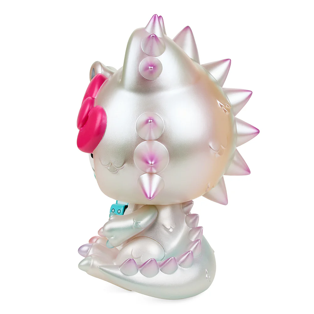 Hello Kitty® Kaiju Cosplay 8" Vinyl Art Figure - Unicorn Edition (2022 Con Exclusive) - Image 4