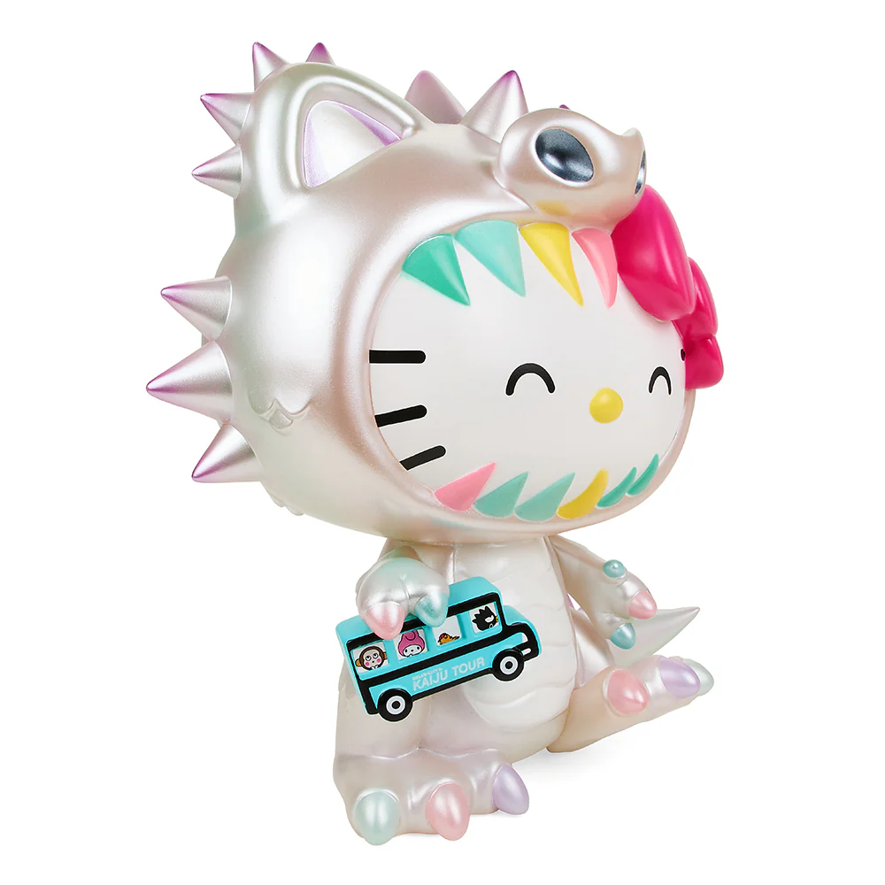 Hello Kitty® Kaiju Cosplay 8" Vinyl Art Figure - Unicorn Edition (2022 Con Exclusive) - Image 9