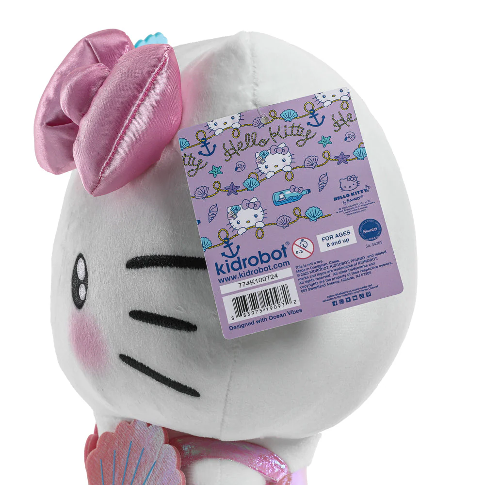 Hello Kitty® Mermaid Plush by Kidrobot - Image 11