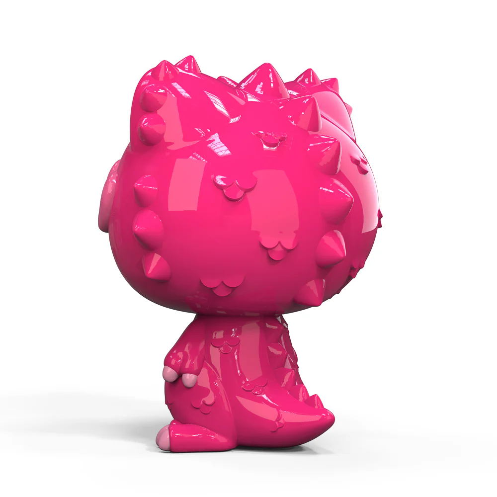 Hello Kitty® Pink Kaiju Monster 36" Art Giant Fiberglass Figure - Limited Edition - Exclusive - SOLD OUT - Image 5