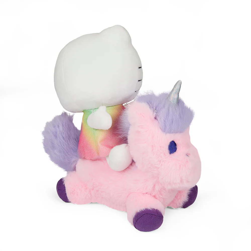 Hello Kitty® Riding Unicorn 13" Plush - Image 4