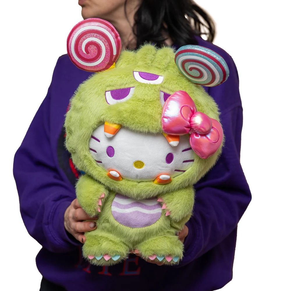 Hello Kitty® Sweet Kaiju Green Plush - Image 2
