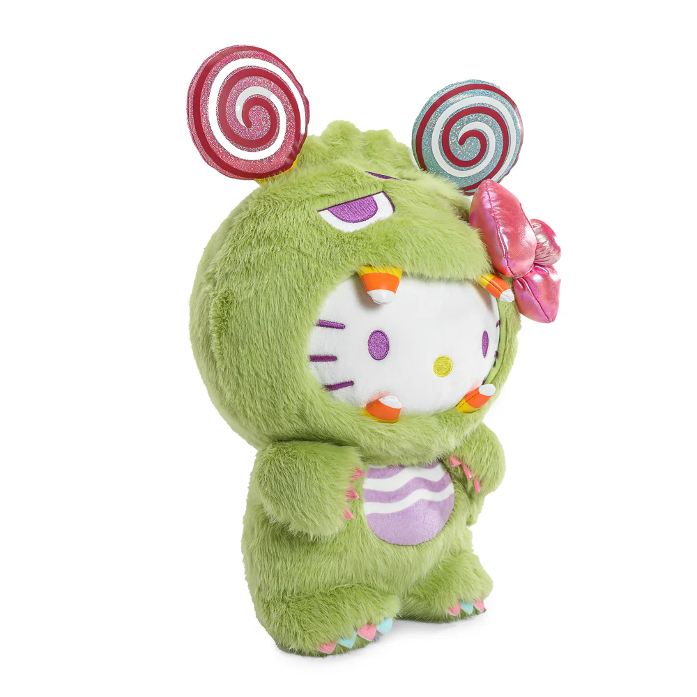 Hello Kitty® Sweet Kaiju Green Plush - Image 3