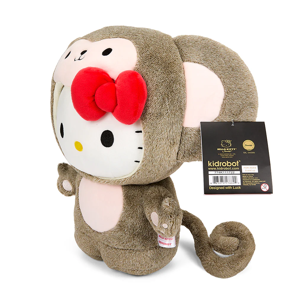 Hello Kitty® Chinese Zodiac Year of the Monkey 13" Plush by Kidrobot - Image 11