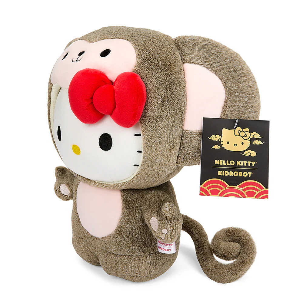 Hello Kitty® Chinese Zodiac Year of the Monkey 13" Plush by Kidrobot - Image 9