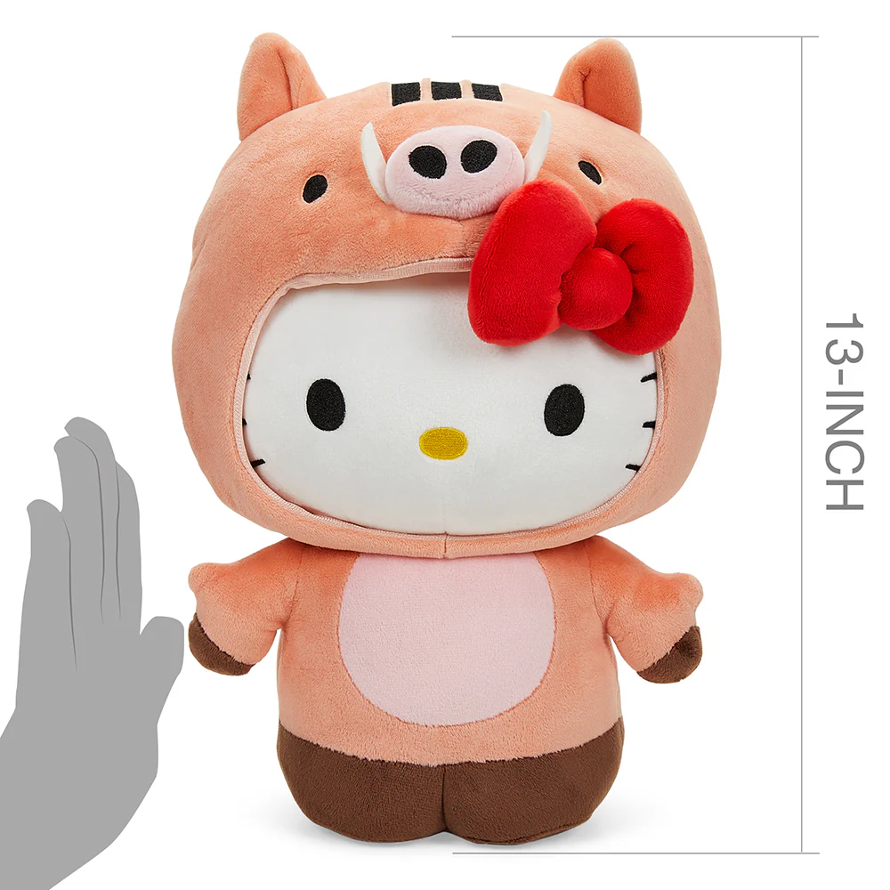 Hello Kitty® Chinese Zodiac Year of the Pig 13" Plush by Kidrobot - Image 10