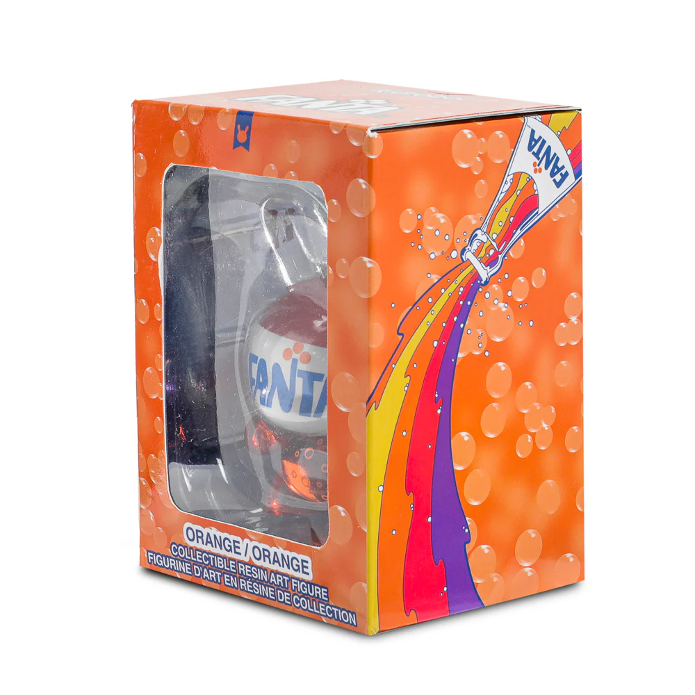 Kidrobot & Fanta® 3" Fanta Orange Resin Dunny Art Figure - Image 11