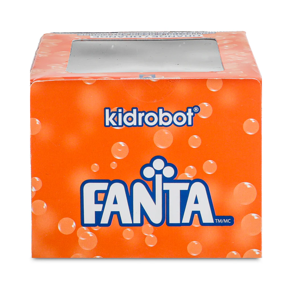 Kidrobot & Fanta® 3" Fanta Orange Resin Dunny Art Figure - Image 13