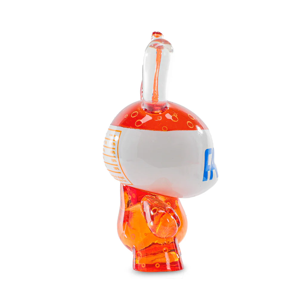 Kidrobot & Fanta® 3" Fanta Orange Resin Dunny Art Figure - Image 6