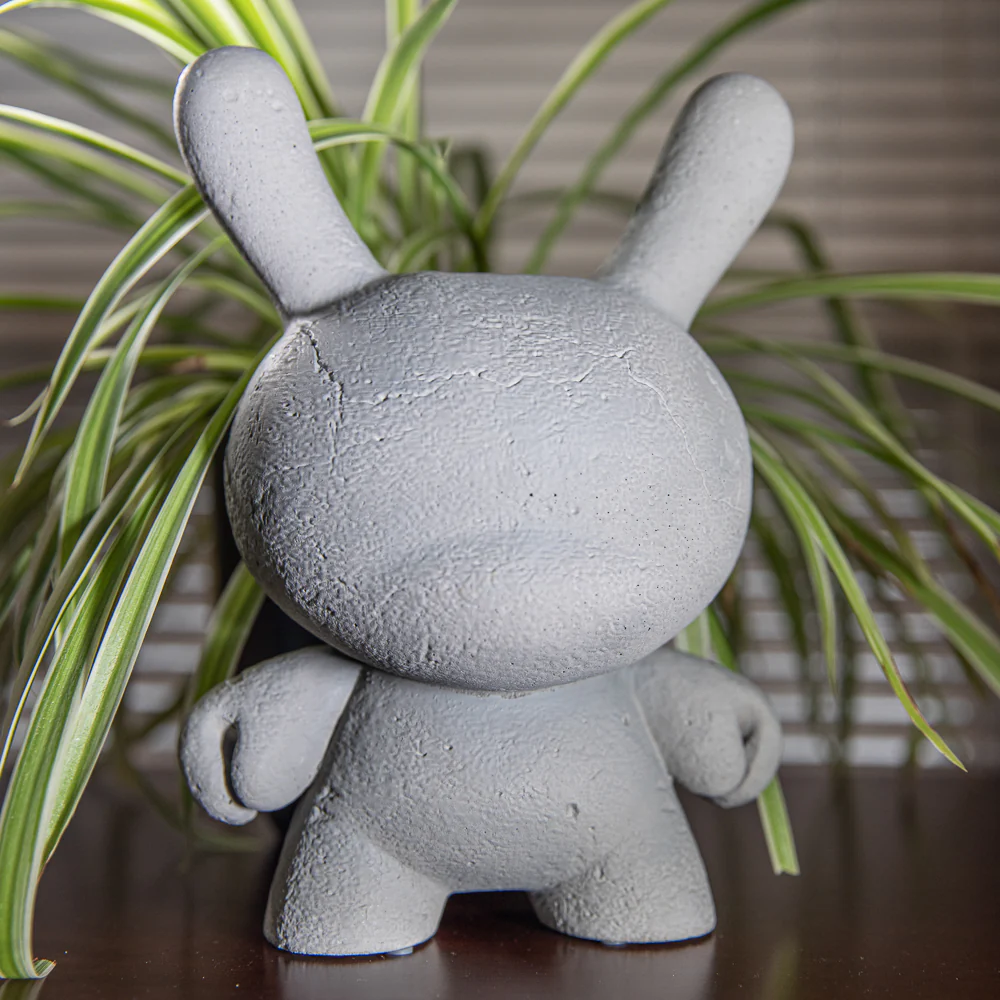 Kidrobot RAW - 8" Concrete Dunny (Limited Edition of 1000) - Image 2
