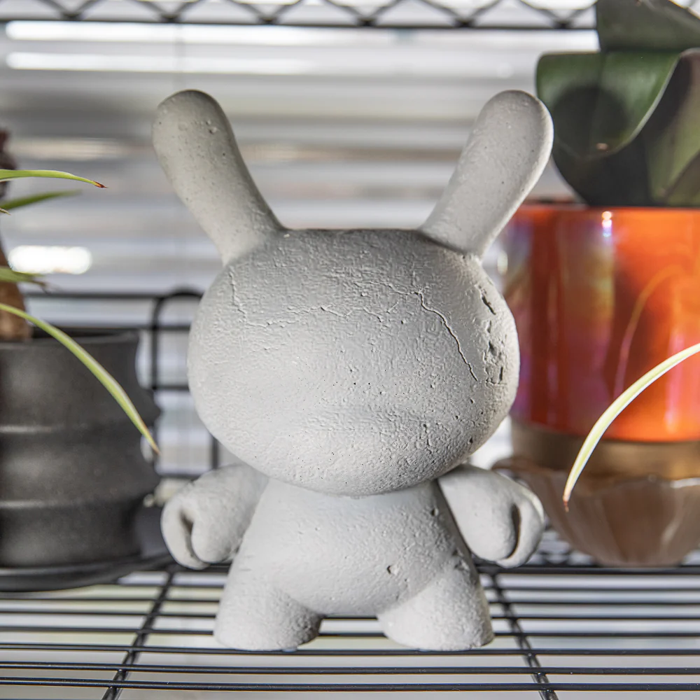 Kidrobot RAW - 8" Concrete Dunny (Limited Edition of 1000) - Image 3