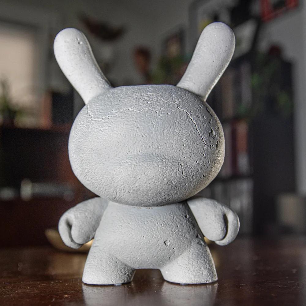 Kidrobot RAW - 8" Concrete Dunny (Limited Edition of 1000) - Image 4