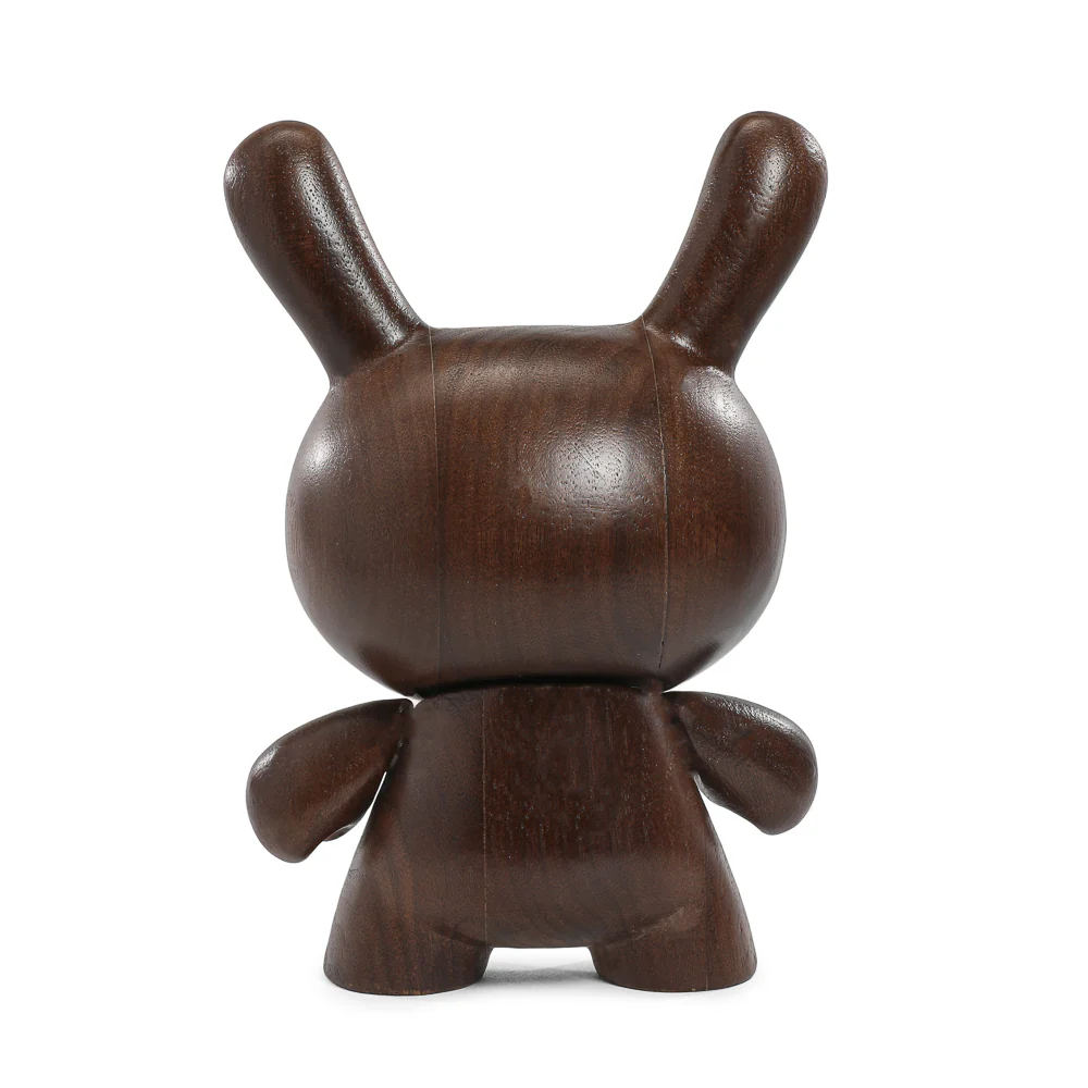 Kidrobot RAW Black Walnut 8" Wood Dunny (Limited Edition of 1000) (PRE-ORDER) - Image 10