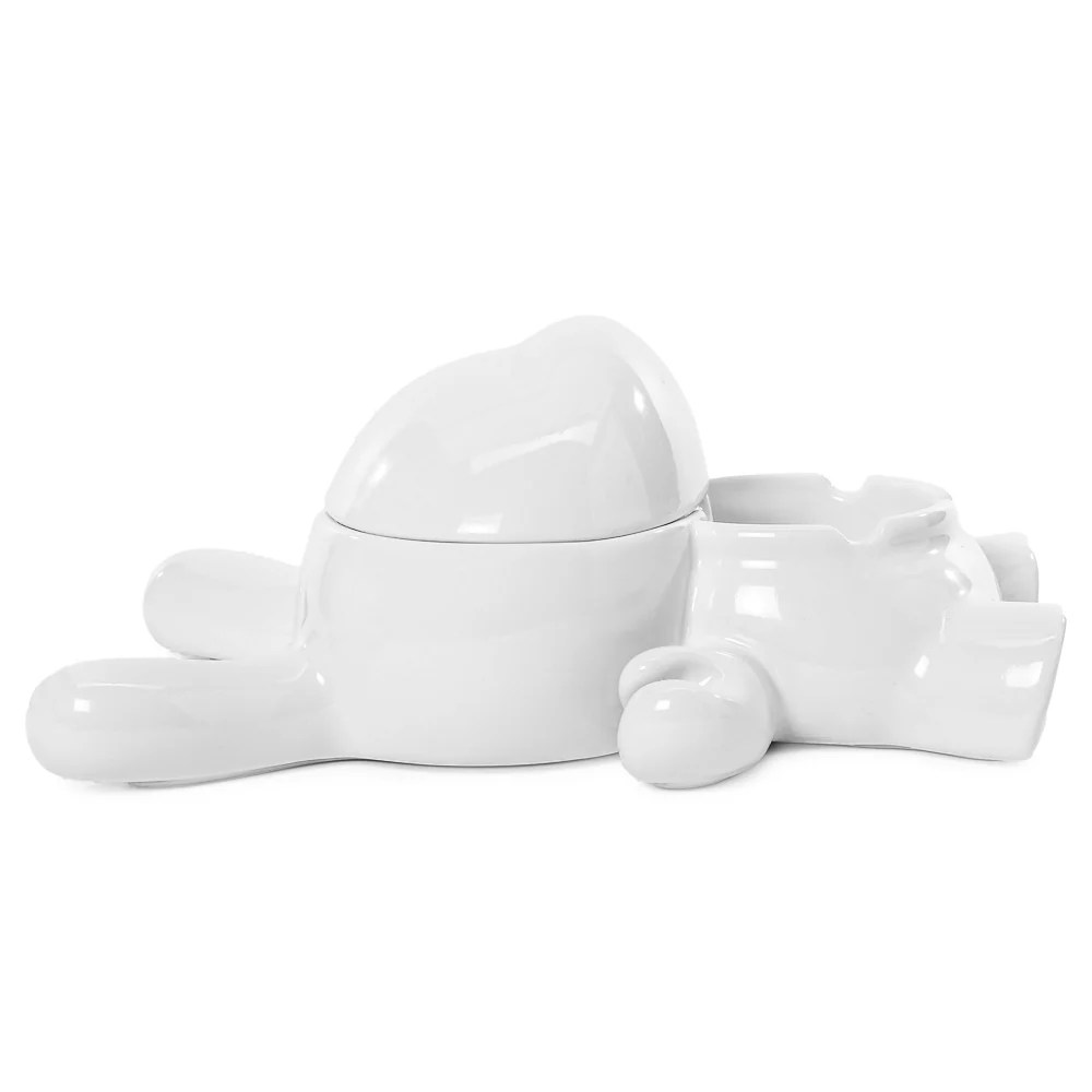 L.I.E. (LOVE ISN’T EASY) Dunny Ceramic Ashtray: PURE Edition - Image 17