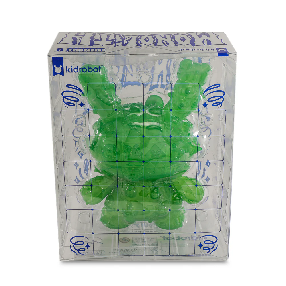 MONOLITH 8" Dunny 2-pack Bundle by ROBOT SODA - Onyx & Jade Limited Editions - Image 8