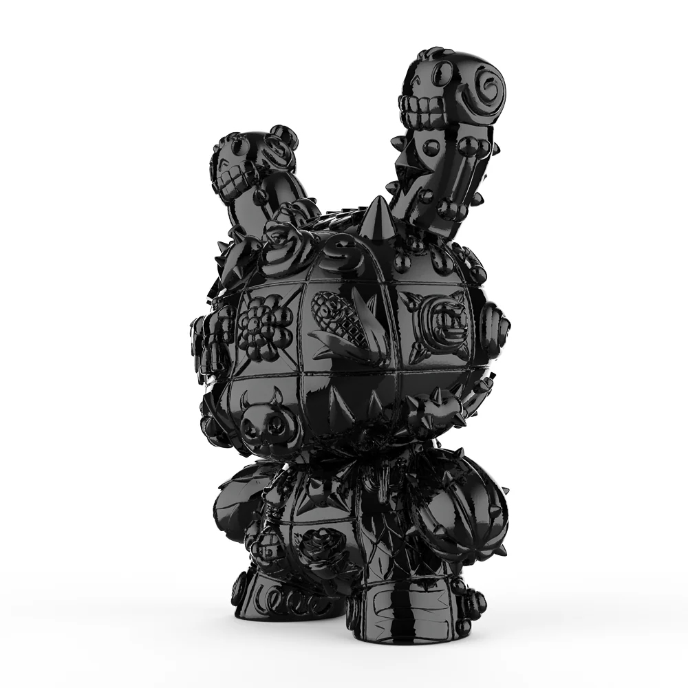 MONOLITH 8" Dunny Art Figures by ROBOT SODA - Complete Series Bundle - Jade, Onyx & Sangre Limited Editions - Image 14