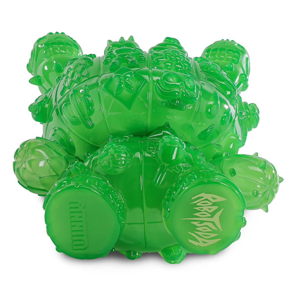 MONOLITH 8" Dunny Art Figures by ROBOT SODA - Complete Series Bundle - Jade, Onyx & Sangre Limited Editions - Image 29