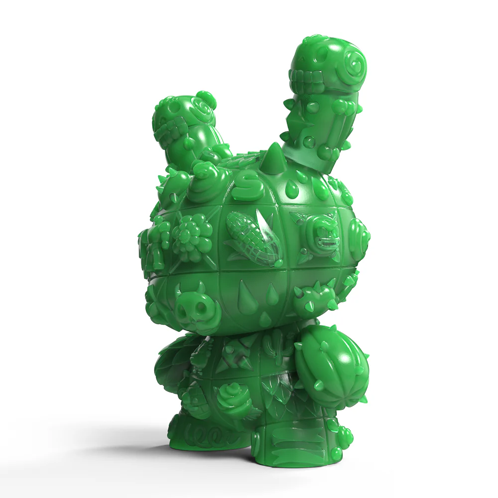 MONOLITH Dunny 8" Vinyl Art Figure by ROBOT SODA - Jade Edition (Limited Edition of 300) - Image 22