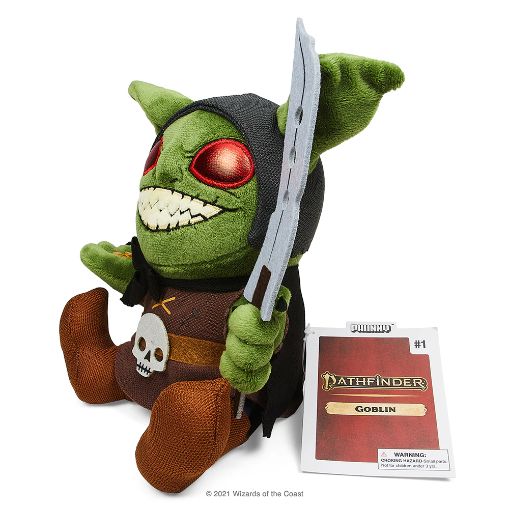 Pathfinder Goblin 7" Phunny Plush by Kidrobot - Image 6