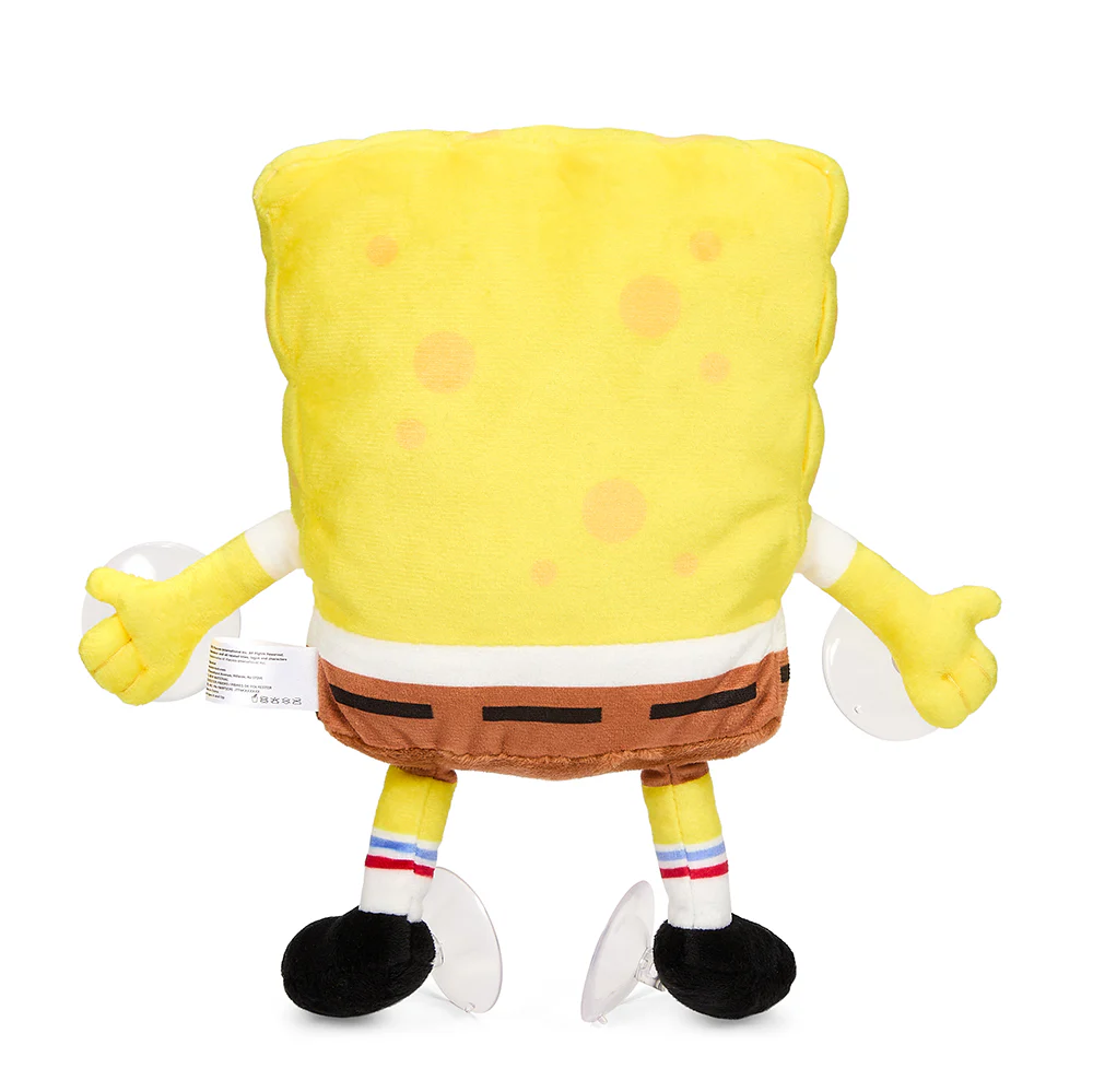 SpongeBob SquarePants - 8" Plush Window Clinger - Scared SpongeBob - Image 4