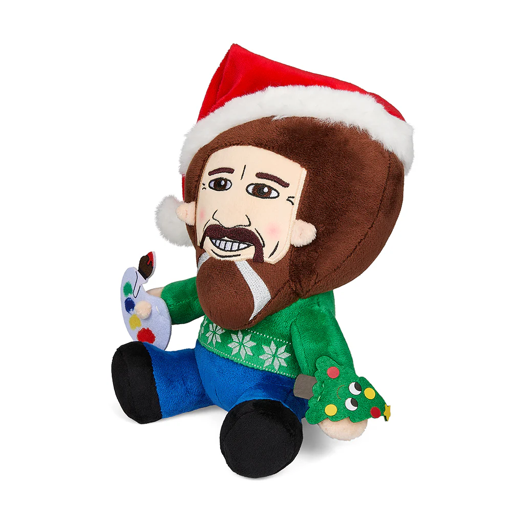 Santa Bob Ross Phunny Plush - Image 2