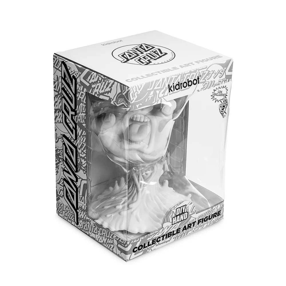 2025 CON EXCLUSIVE: Santa Cruz Skateboards - 40th Anniversary Screaming Hand 9" DIY Vinyl Art Figure (Limited Edition of 300) - Image 13