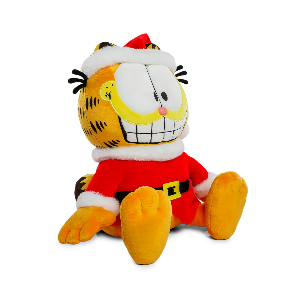 Santa Garfield HugMe Plush with Shake Action - Image 4