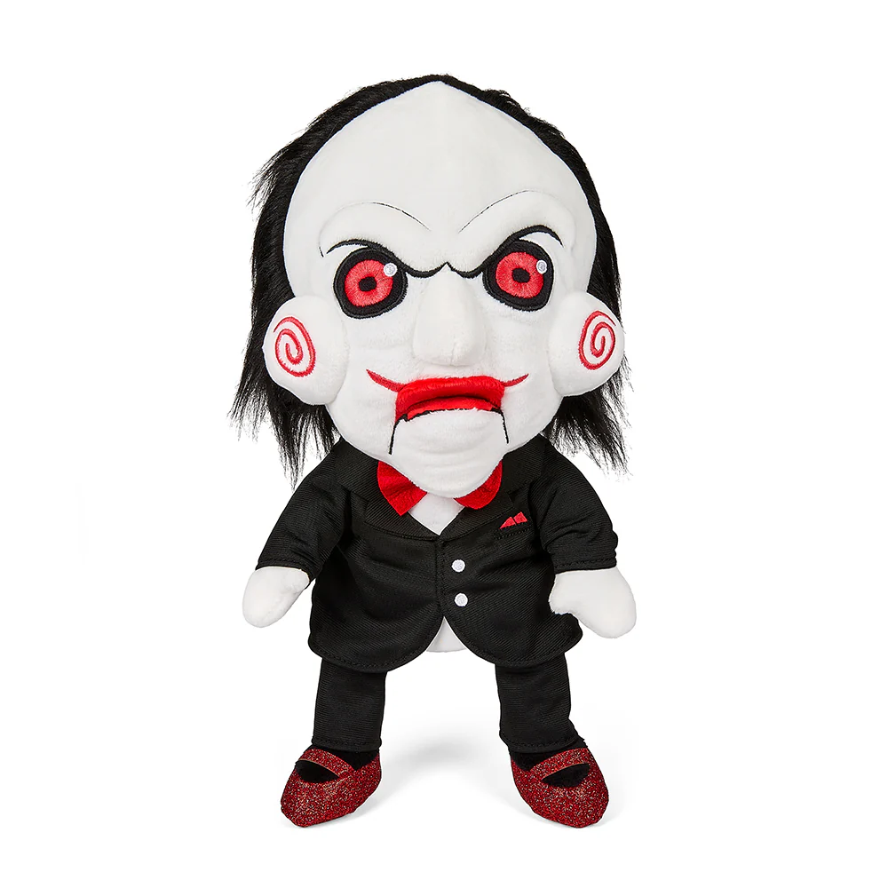 SAW Billy the Puppet 13” Horror Plush Hand Puppet - Image 2