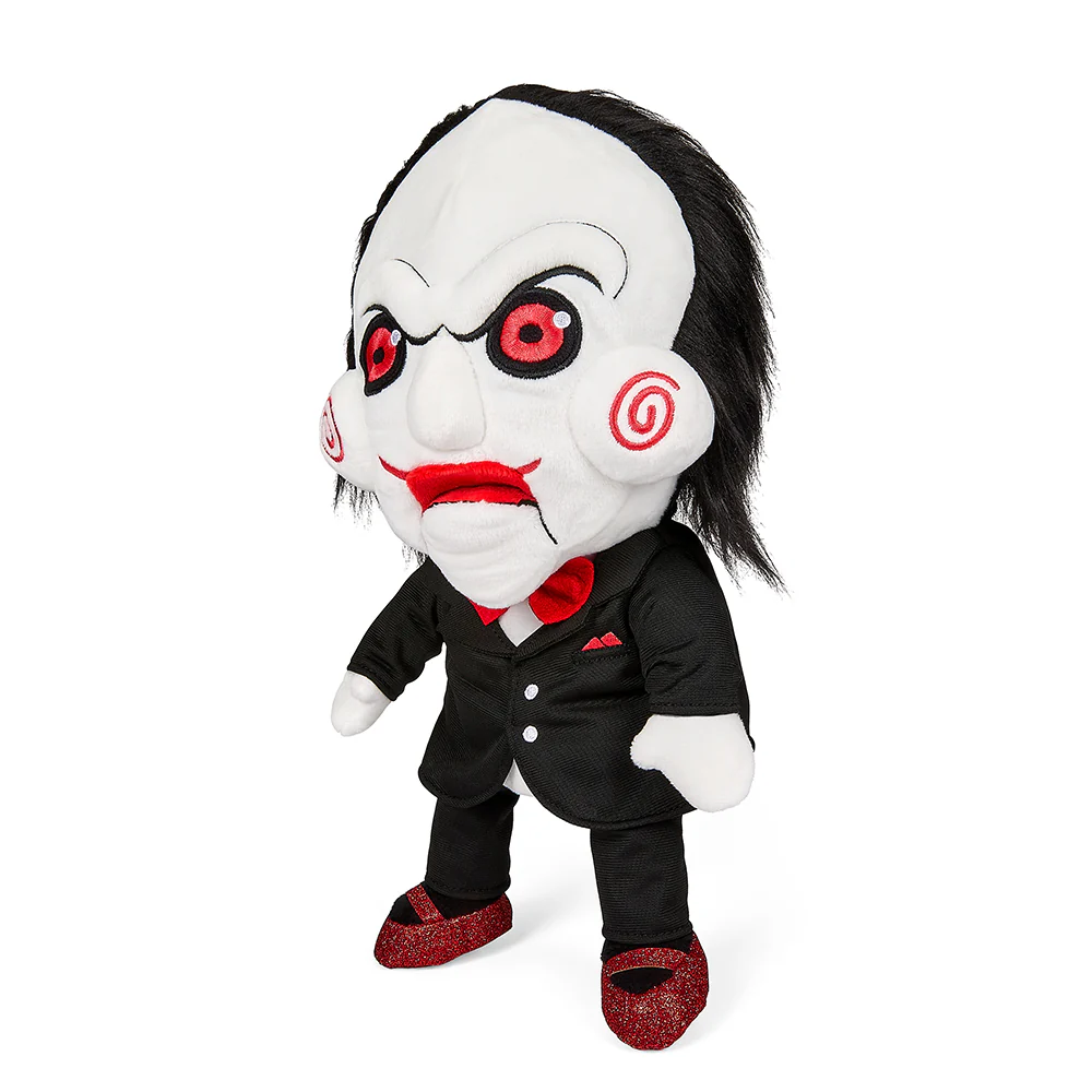 SAW Billy the Puppet 13” Horror Plush Hand Puppet - Image 3