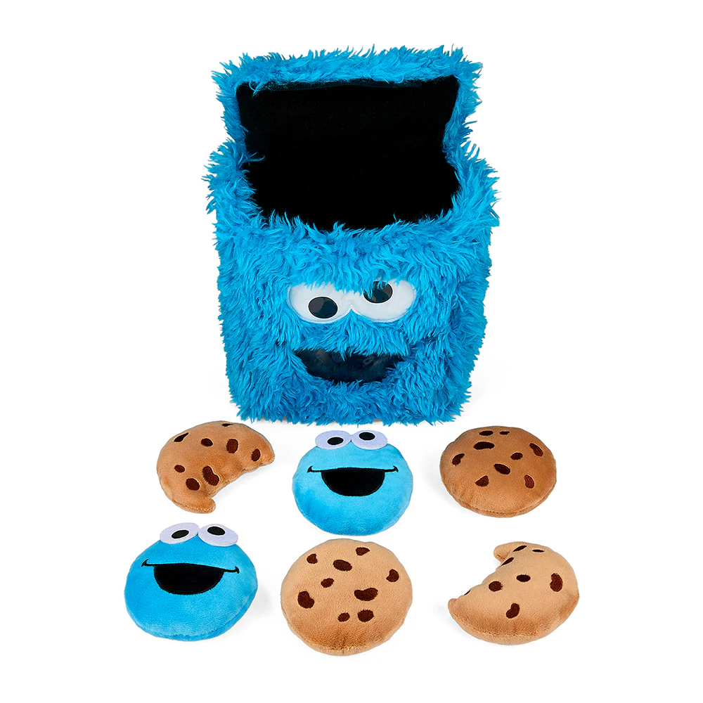 Sesame Street 8" Cookie Monster Interactive Plush Snack Bag - Image 4