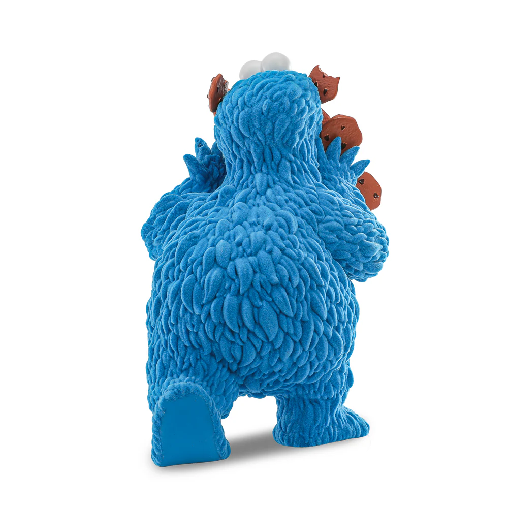 Sesame Street - Kaiju Anatomy Cookie Monster 8" Flocked Vinyl Art Figure - Image 10