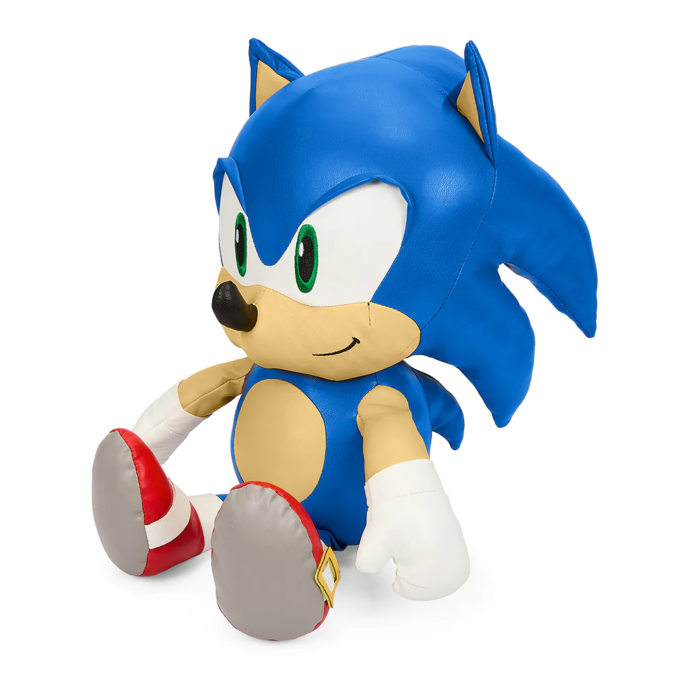 Sonic the Hedgehog 16” Premium Pleather Sonic Plush - Image 4