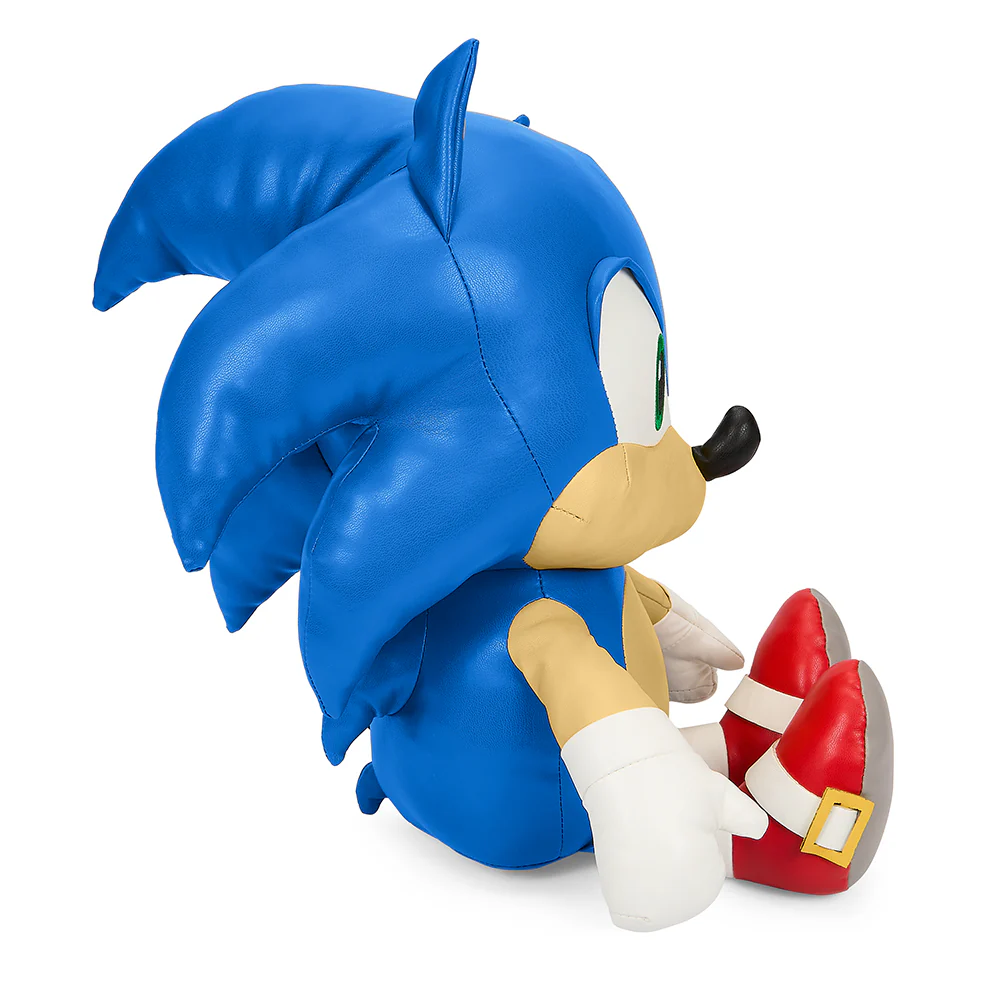 Sonic the Hedgehog 16” Premium Pleather Sonic Plush - Image 7