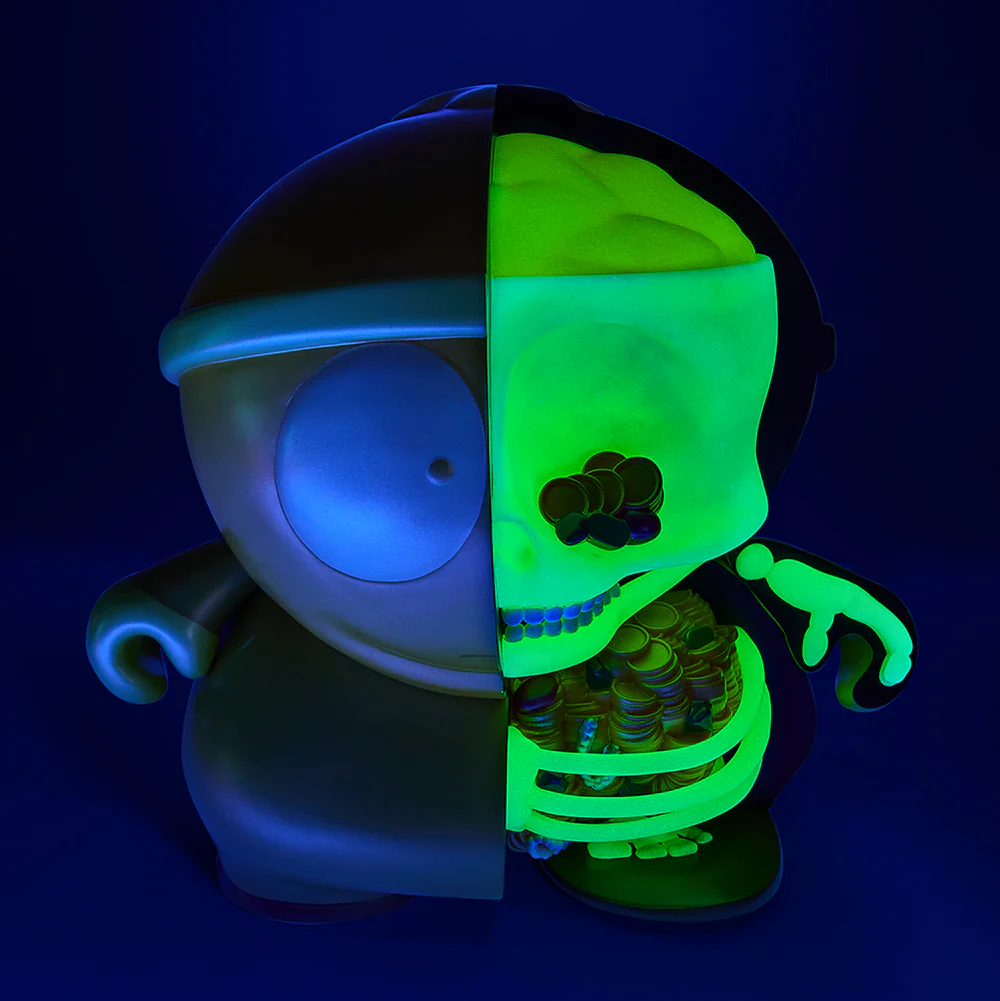 South Park Cartman Anatomy 8" Vinyl Figure - GID Pearlescent Edition - Image 15