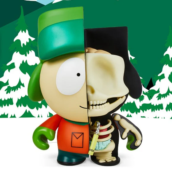 South Park Anatomy Kyle 8" Vinyl Art Figure