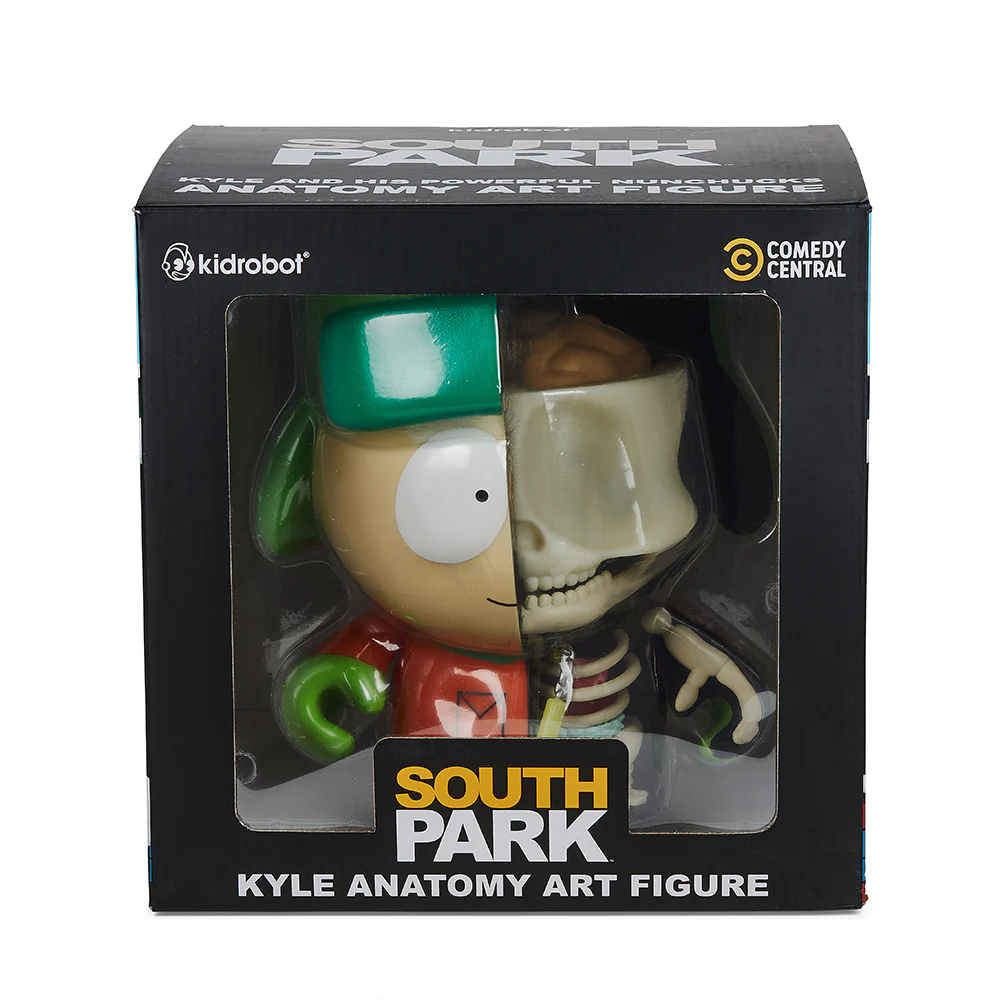 CON EXCLUSIVE: South Park Anatomy Kyle 8" Vinyl Figure - Glow-in-the-Dark Edition (Limited Edition of 300) - Image 12
