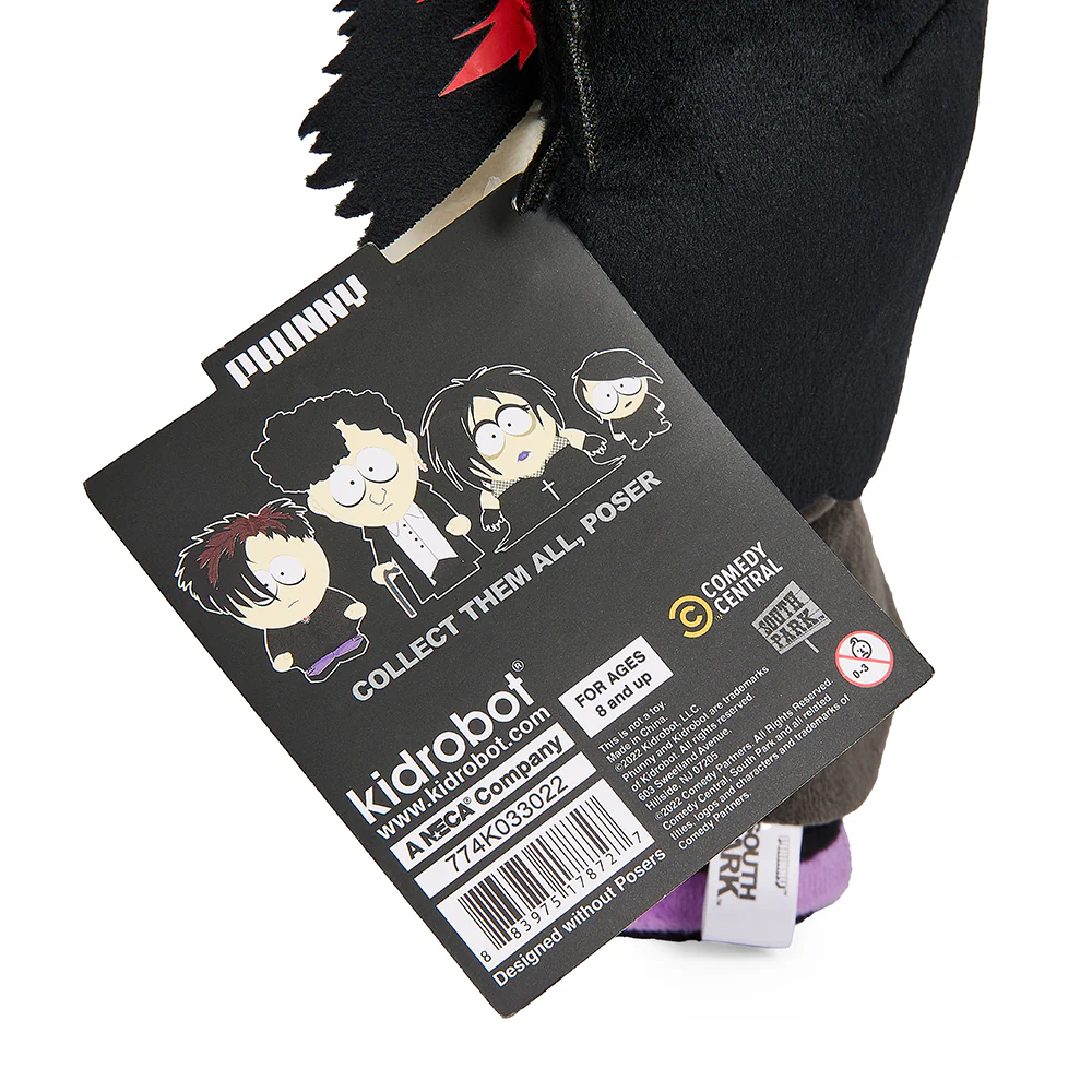 South Park Goth Kid Pete 8" Phunny Plush by Kidrobot - Image 11
